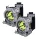 PANASONIC PT-DW90X (Dual Pack) Original Inside Projector Lamp - Replaces ET-LAD310W / ET-LAD310AW