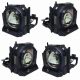 PANASONIC PT-DW100E Original Inside Projector Lamp - Replaces ET-LAD12KF